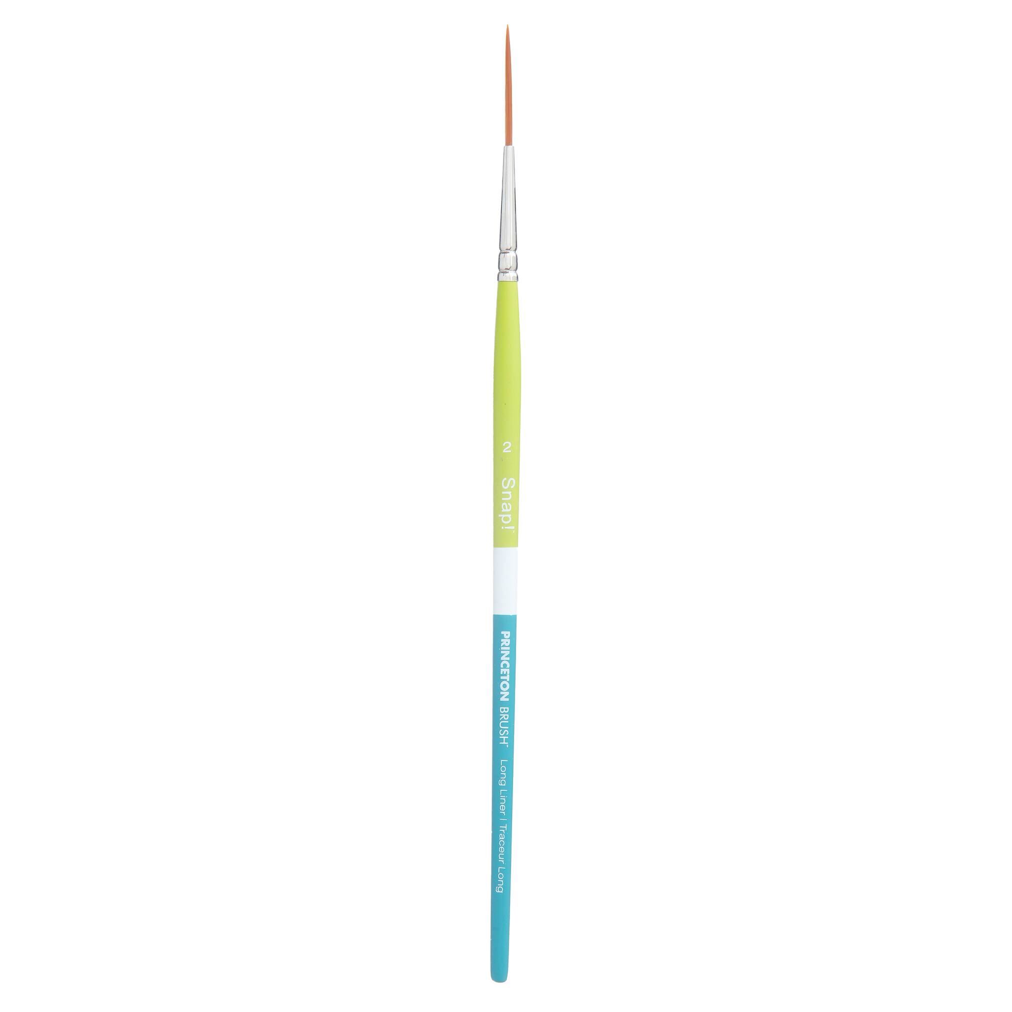 Princeton™ Snap!™ Series 9950 Synthetic Short Handle Long Liner, Size 2